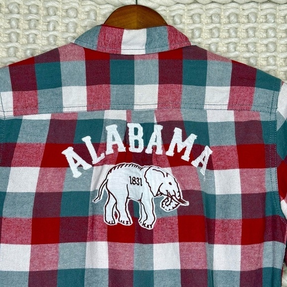 Alabama Plaid Flannel Shirt - Picture 5 of 6